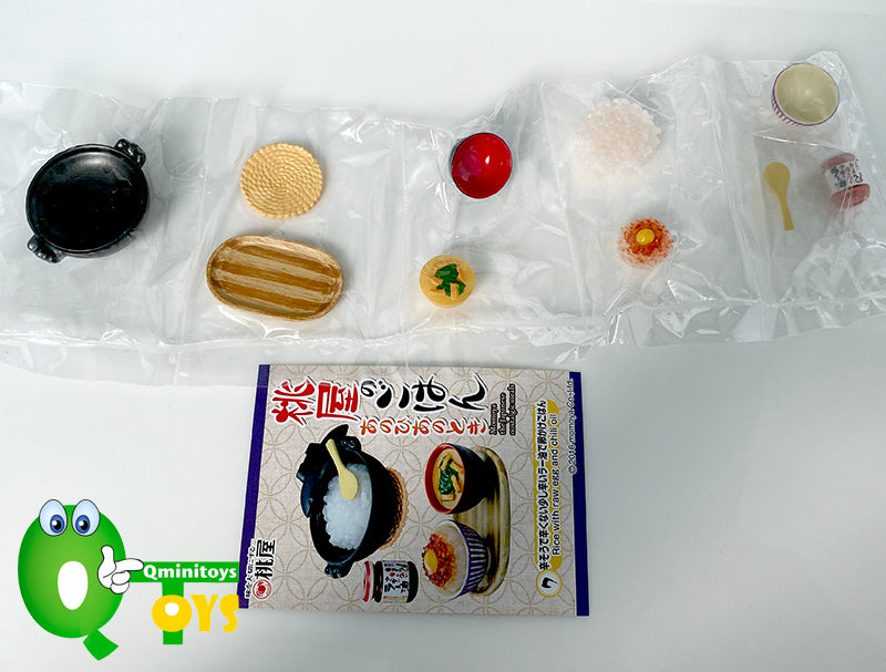 Rare 2016 Re-Ment Momoya the Japanese Nostalgic Meals Full Set of 8 pcs <Free Shipping>