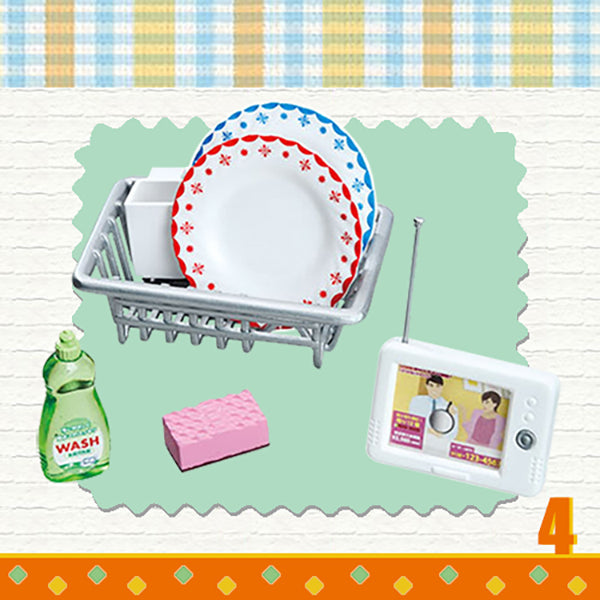 Rare 2017 Re-Ment Mama's rice? Today's Meal Full Set of 8 pcs <Free shipping (Except the United States)>