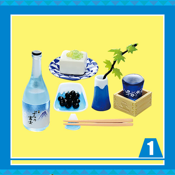 Rare 2017 Re-Ment Mt. Fuji Room Full Set of 8 pcs <Free shipping (Except the United States)>