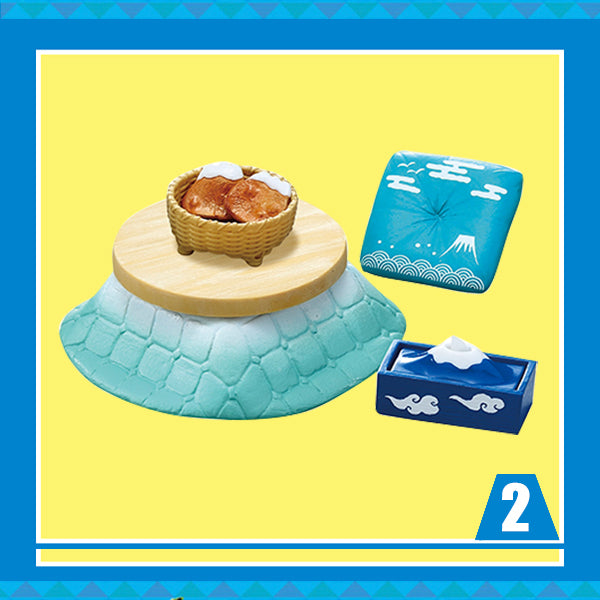 Rare 2017 Re-Ment Mt. Fuji Room Full Set of 8 pcs <Free shipping (Except the United States)>