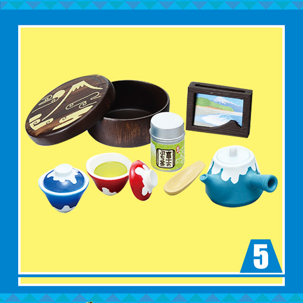 Rare 2017 Re-Ment Mt. Fuji Room Full Set of 8 pcs <Free shipping (Except the United States)>