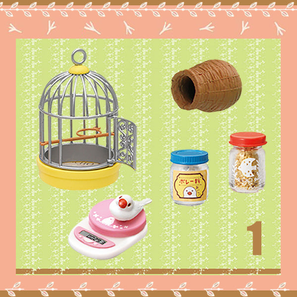 Rare 2018 Re-Ment Life with the Small Bird Full Set of 8 pcs <Free shipping (Except the United States)>