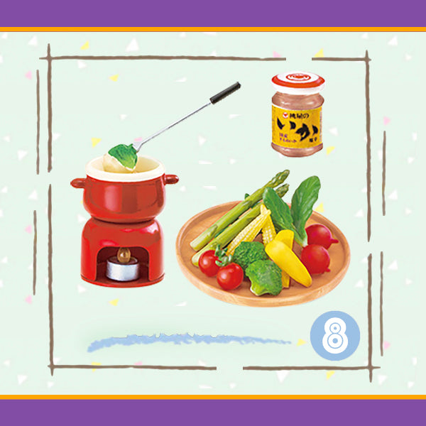 Rare 2018 Re-Ment Momoya’s Stylish Recipe Full Set of 8 pcs <Free shipping (Except the United States)>