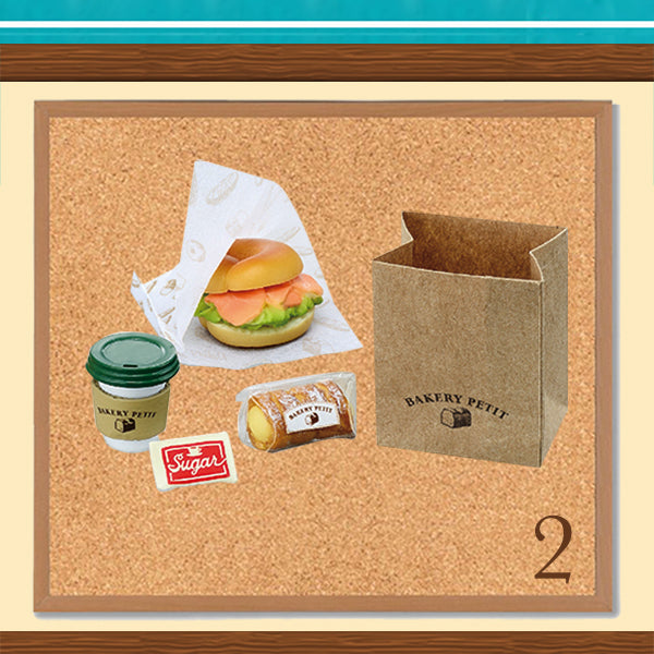 Rare 2018 Re-Ment BAKERY PETIT Full Set of 8 pcs <Free shipping (Except the United States)>