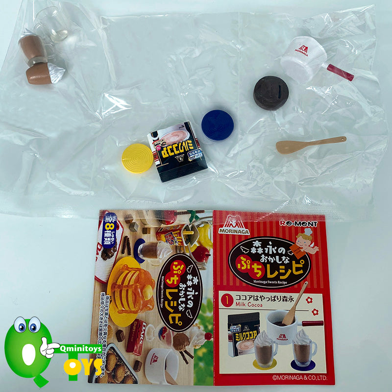 Rare 2018 Re-Ment Morinaga Sweets Recipe (Sold Individually) <Free shipping (Except the United States)>