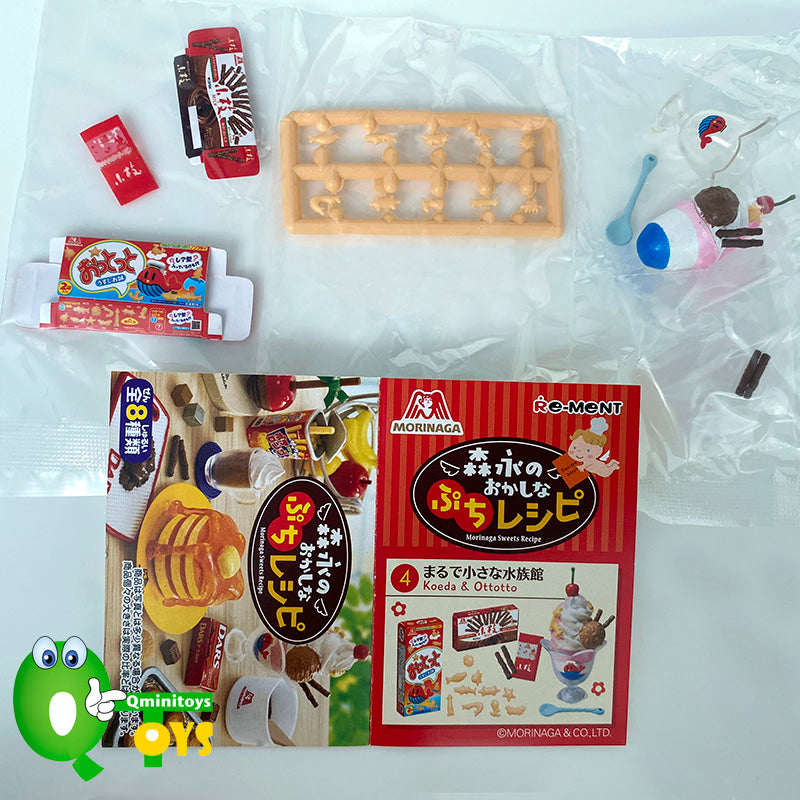 Rare 2018 Re-Ment Morinaga Sweets Recipe (Sold Individually) <Free shipping (Except the United States)>