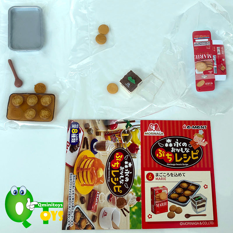 Rare 2018 Re-Ment Morinaga Sweets Recipe (Sold Individually) <Free shipping (Except the United States)>
