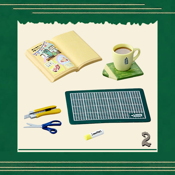 Rare 2019 Re-Ment Pencil Cafe (Sold Individually) <Free shipping (Except the United States)>