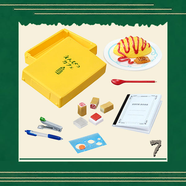Rare 2019 Re-Ment Pencil Cafe (Sold Individually) <Free shipping (Except the United States)>