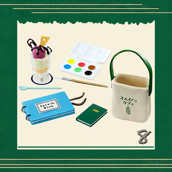 Rare 2019 Re-Ment Pencil Cafe (Sold Individually) <Free shipping (Except the United States)>