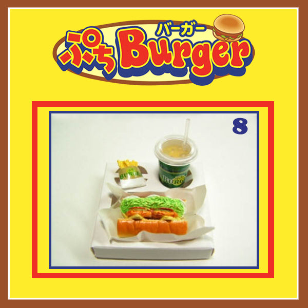 Rare 2003 Re-Ment Petit Burger Restaurant Full Set of 10 pcs <Free Shipping>