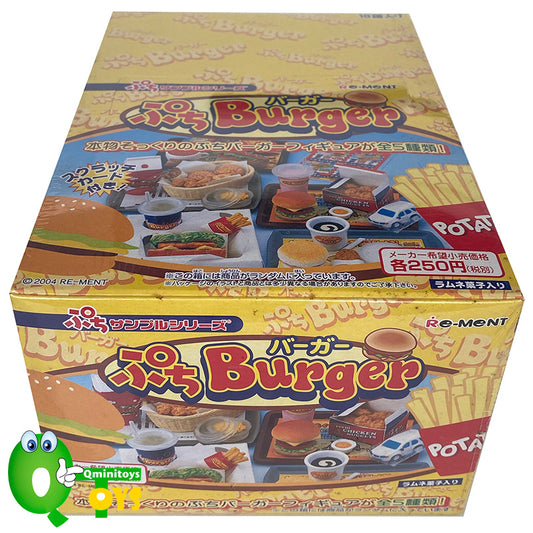 Rare 2003 Re-Ment Petit Burger Restaurant Full Set of 10 pcs <Free Shipping>