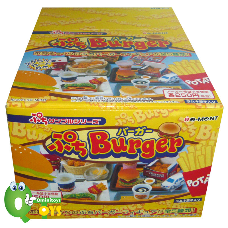 Rare 2003 Re-Ment Petit Burger Restaurant Full Set of 10 pcs <Free Shipping>