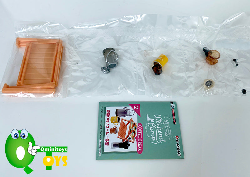 Rare 2019 Re-Ment Let's go! Weekend Camp! (Sold Individually) <Free shipping (Except the United States)>