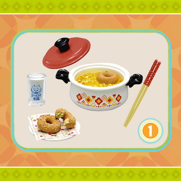 Rare 2022 Re-Ment Nostalgic snack time Full Set of 8 pcs <Free shipping (Except the United States)>