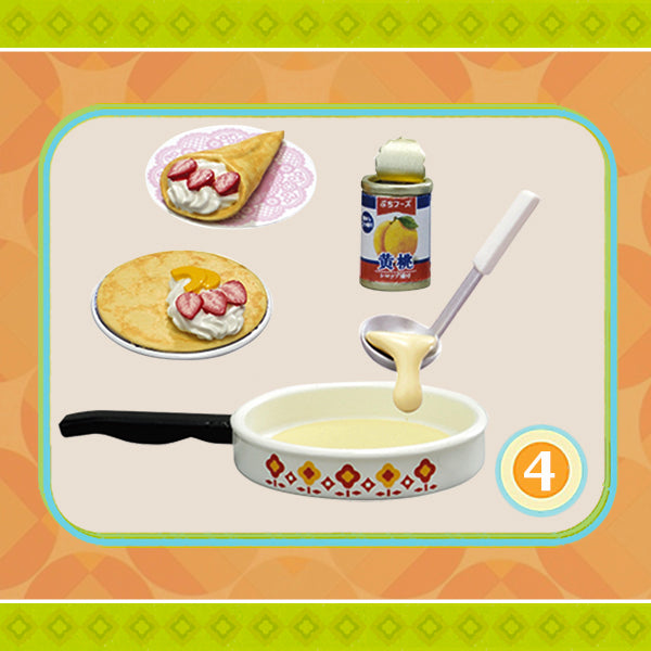 Rare 2022 Re-Ment Nostalgic snack time Full Set of 8 pcs <Free shipping (Except the United States)>