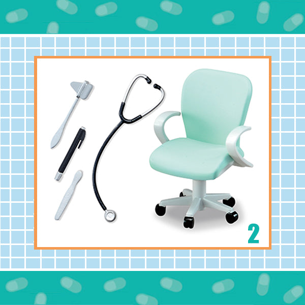 Rare 2022 Re-Ment Dr. Petit Clinic (Sold Individually) <Free shipping (Except the United States)>