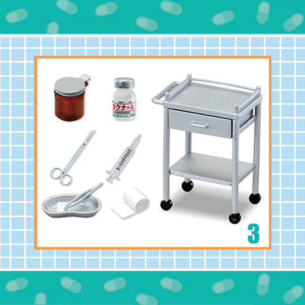 Rare 2022 Re-Ment Dr. Petit Clinic Full Set of 8 pcs <Free shipping (Except the United States)>