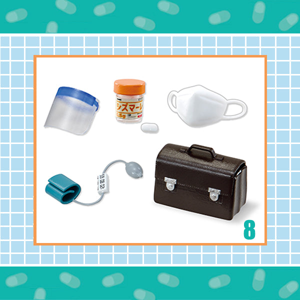 Rare 2022 Re-Ment Dr. Petit Clinic (Sold Individually) <Free shipping (Except the United States)>