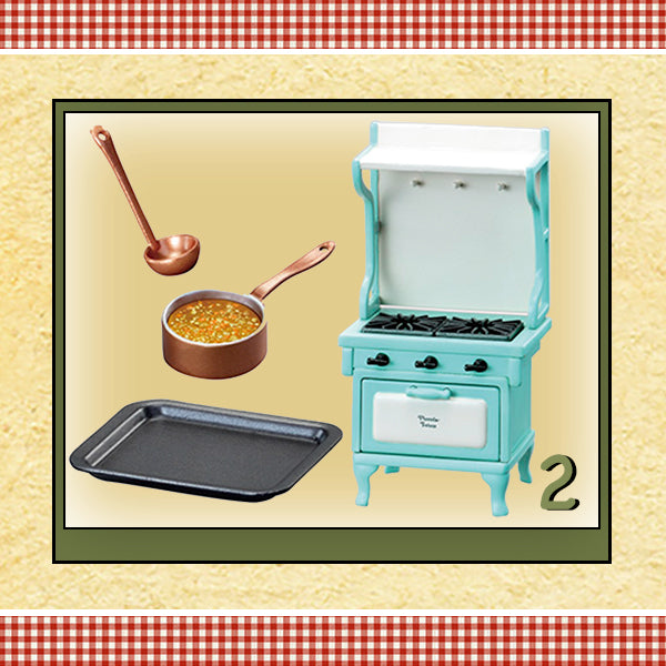 Rare 2022 Re-Ment A Small Country Kitchen Full Set of 8pcs <Free shipping (Except the United States)>