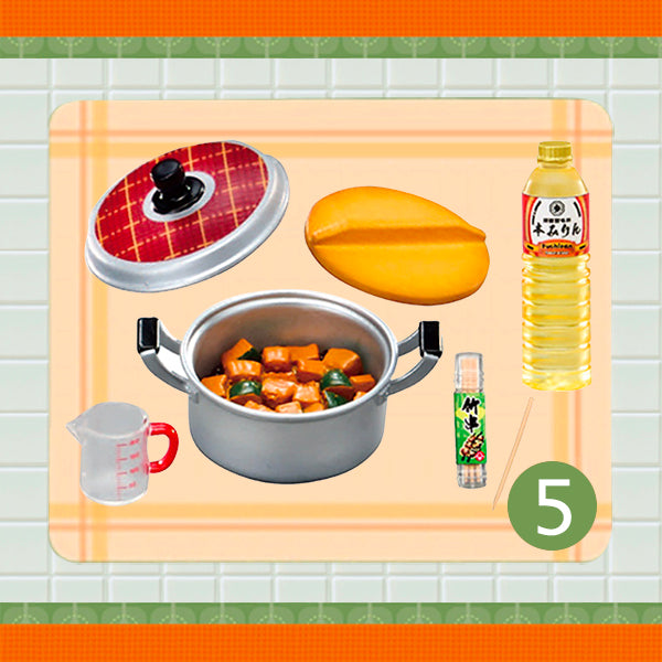 Rare 2023 Re-Ment Home-cooked meals Full Set of 8 pcs <Free shipping (Except the United States)>