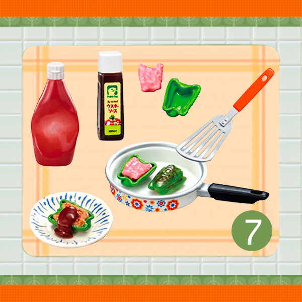 Rare 2023 Re-Ment Home-cooked meals Full Set of 8 pcs <Free shipping (Except the United States)>