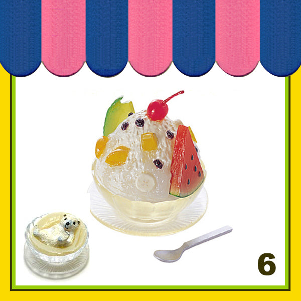 Rare 2004 Re-Ment 3 o'clock Snacks Full Set of 10 pcs <Free Shipping> <Free shipping (Except the United States)>