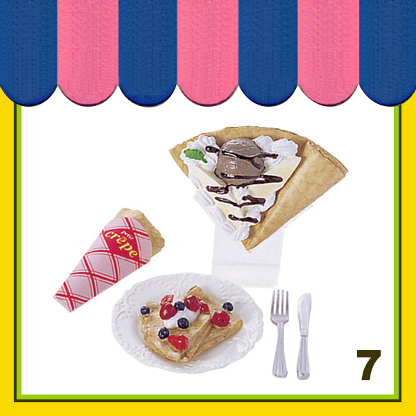 Rare 2004 Re-Ment 3 o'clock Snacks Full Set of 10 pcs <Free Shipping> <Free shipping (Except the United States)>