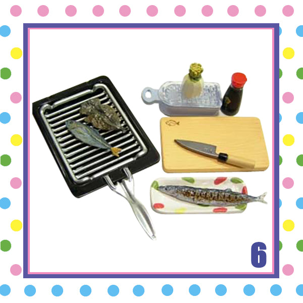 Rare 2005 Re-Ment Is Dinner Ready?! Full Set of 10 pcs <Free shipping (Except the United States)>