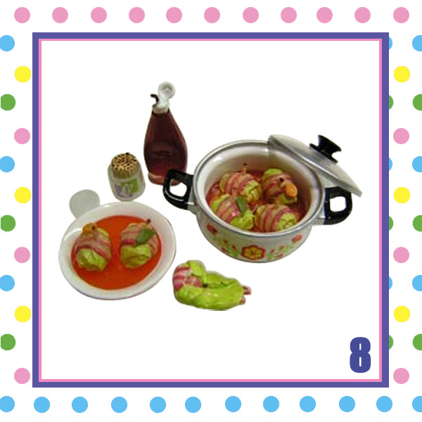 Rare 2005 Re-Ment Is Dinner Ready?! Full Set of 10 pcs <Free shipping (Except the United States)>