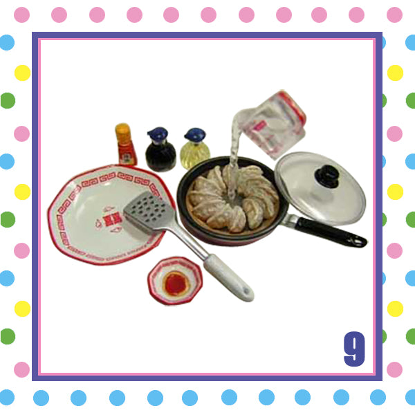 Rare 2005 Re-Ment Is Dinner Ready?! Full Set of 10 pcs <Free shipping (Except the United States)>