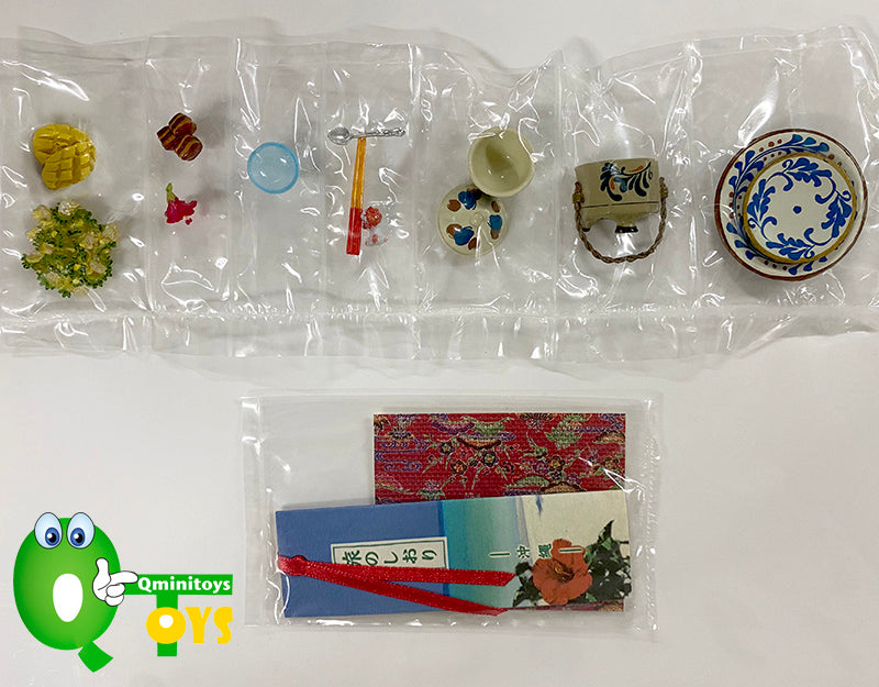 Rare 2005 Re-Ment Japan Local Tour Food Journey Full Set of 10 pcs <Free Shipping>