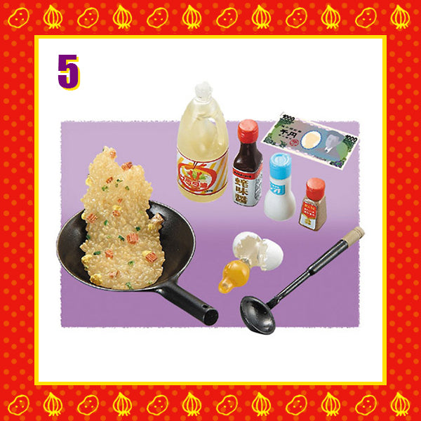 Rare 2005 Re-Ment Mom's Kitchen Full Set of 10 pcs <Free shipping (Except the United States)>