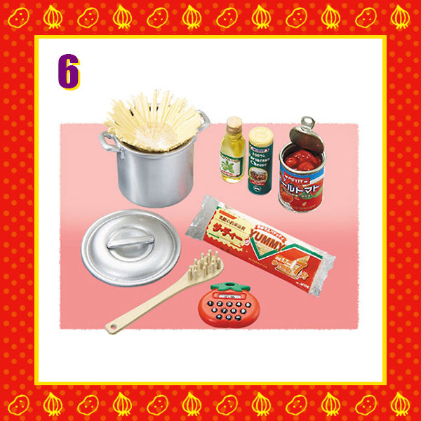 Rare 2005 Re-Ment Mom's Kitchen Full Set of 10 pcs <Free shipping (Except the United States)>