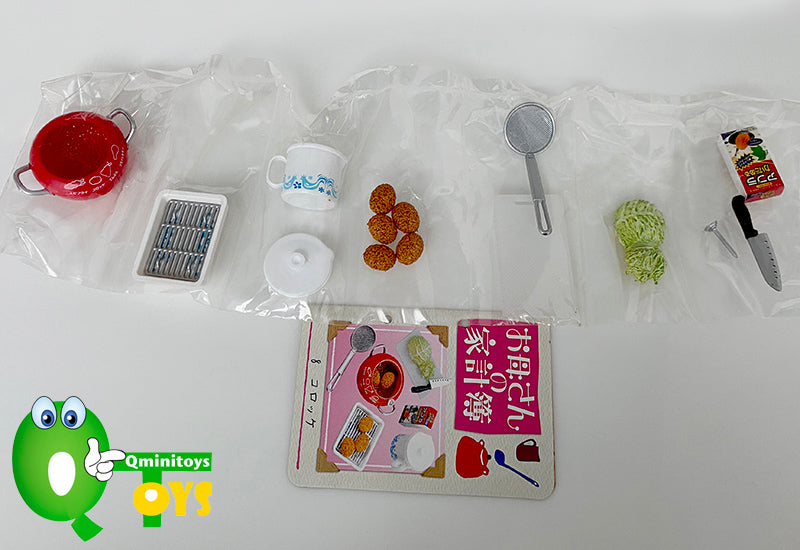 Rare 2005 Re-Ment Mom's Kitchen (Sold Individually) <Free shipping (Except the United States)>