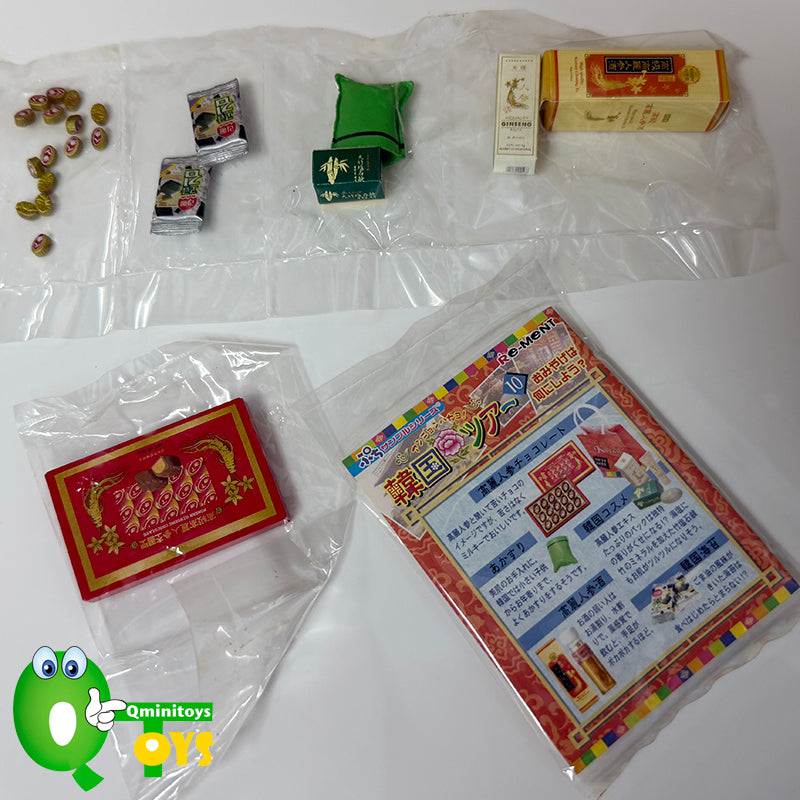 Rare 2005 Re-Ment Korea Tours Full Set of 10 pcs