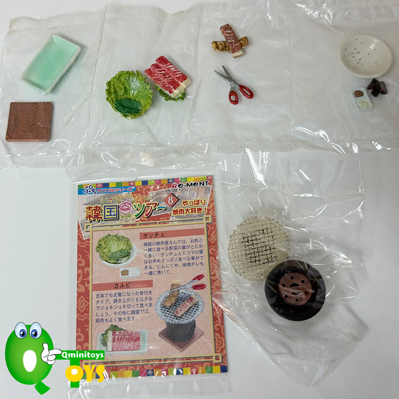 Rare 2005 Re-Ment Korea Tours Full Set of 10 pcs