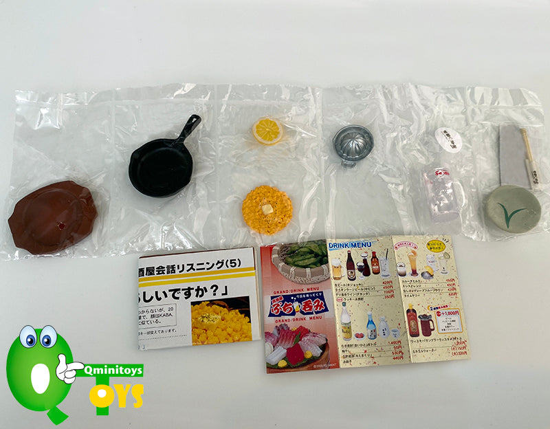 Rare 2005 Re-Ment Izakaya Petit Drink Full Set of 15 pcs