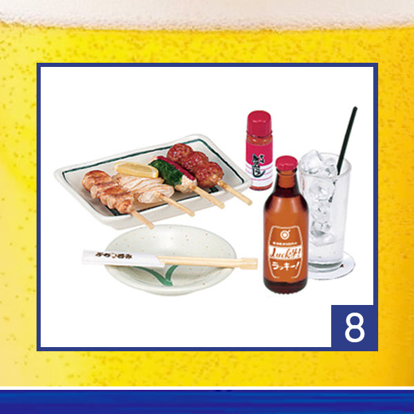 Rare 2005 Re-Ment Izakaya Petit Drink Full Set of 15 pcs