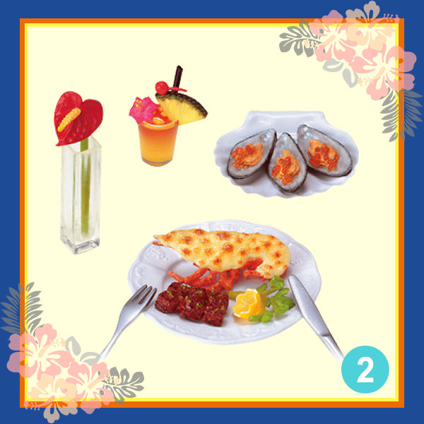 Rare 2006 Re-Ment I Love Hawaii (Sold Individually) <Free shipping (Except the United States)>