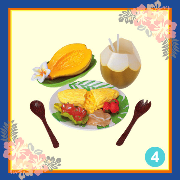 Rare 2006 Re-Ment I Love Hawaii (Sold Individually) <Free shipping (Except the United States)>