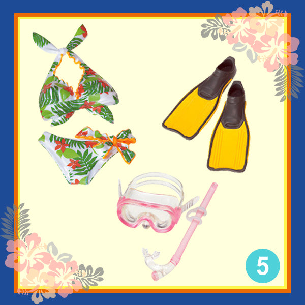 Rare 2006 Re-Ment I Love Hawaii (Sold Individually) <Free shipping (Except the United States)>