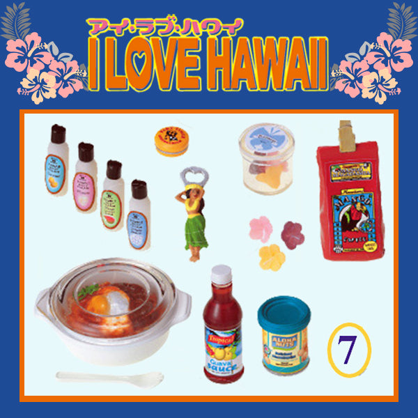 Rare 2006 Re-Ment I Love Hawaii (Sold Individually) <Free Shipping>