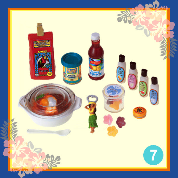 Rare 2006 Re-Ment I Love Hawaii (Sold Individually) <Free shipping (Except the United States)>