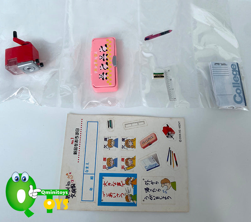 Rare 2006 Re-Ment Student Stationery (Sold Individually) <Free shipping (Except the United States)>