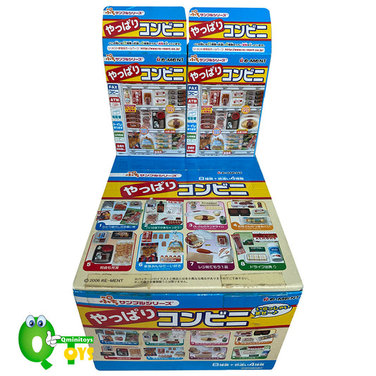 Rare 2006 Re-Ment Convenience Store Full Set of 12 pcs