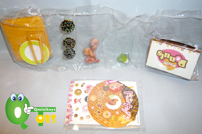 Rare 2006 Re-Ment Petit Donuts Full Set of 10 pcs (Japanese or American versions) <Free Shipping>