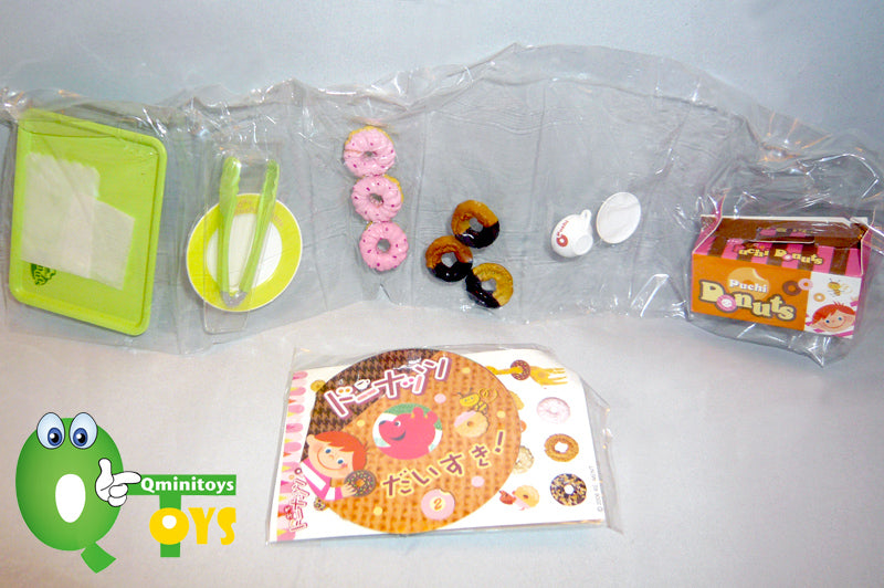 Rare 2006 Re-Ment Petit Donuts Full Set of 10 pcs (Japanese or American versions) <Free Shipping>