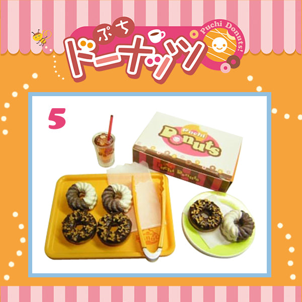 Rare 2006 Re-Ment Petit Donuts Full Set of 10 pcs (Japanese or American versions) <Free Shipping>