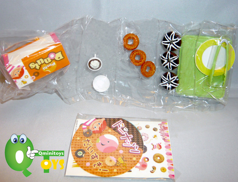 Rare 2006 Re-Ment Petit Donuts Full Set of 10 pcs (Japanese or American versions) <Free Shipping>